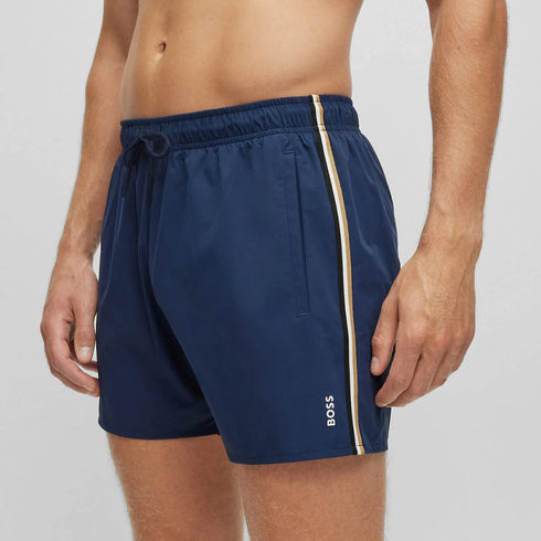 PANTALONETA AZUL OSCURO ICONIC HUGO BOSS